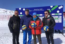 Snowvoley Dünya Kupası Turnuvası'nın ilk etabı Erciyes'te düzenlenecek