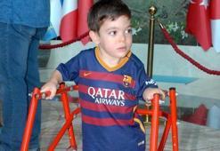 Engelli Ege'nin Messi heyecanı