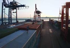 Haydarpaşa Limanı'nda nefes kesen macera!
