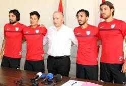 Boluspor 4 futbolcuyla sözleşme imzaladı