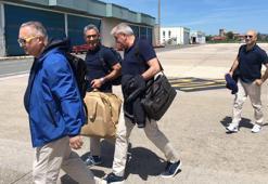 Fenerbahçe Beko'nun Vitoria-Gasteiz'e geliş görüntüleri
