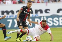 Kaan Ayhan ve Kenan Karamanlı Fortuna, Leverkusen'e diş geçiremedi