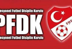 Üç büyükler PFDK'ya sevk edildi