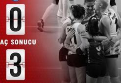 Nilüfer Belediyespor-Türk Hava Yolları maç sonucu: 0-3