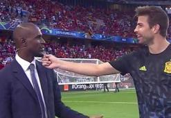 Pique & Abidal yakınlaşması