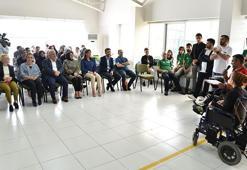 Bursa'da ‘Engelsiz' dart heyecanı