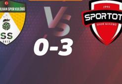 Solhanspor-Spor Toto maç sonucu: 0-3