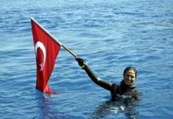 Derya Can'dan Salda Gölü'nde yeni dünya rekoru