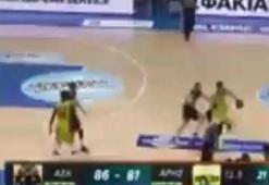Böyle basketbol maçı görülmedi! 3'e 3 oynadılar