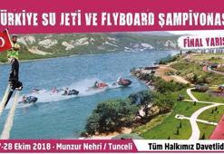 Türkiye Su Jeti ve Flyboard Şampiyonası'na doğru