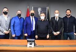 Başkan Ahmet Nur Çebi'ye Slovakya'dan ziyaret