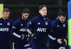 Fenerbahçe neler yaşadı? Mesut Özil idman görüntüleri