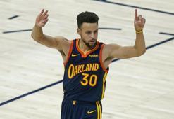 Stephen Curry, 3 sayılık basketlerde Reggie Miller'ı da geride bıraktı