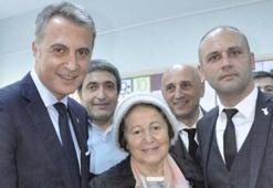 Fikret Orman'ın annesi de maçta