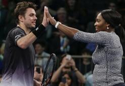 Williams ve Wawrinka tur atladı
