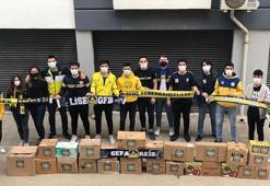 Fenerbahçe taraftar grubundan anlamlı destek