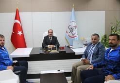 Tosun'a teşekkür ziyareti