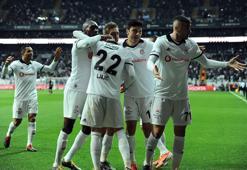 Beşiktaş 2-1 Aytemiz Alanyaspor (Maçtan görüntüler)