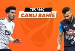 Beşiktaş-Çaykur Rizespor maçı canlı bahis heyecanı Misli.com'da