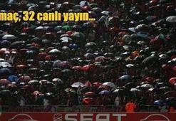 Hafta sonu maç yağmuru!