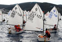 8. Bodrum Uluslararası Optimist Yarışları'nda ikinci gün sona erdi