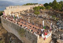 Alanya Kalesi'nde satranç turnuvası