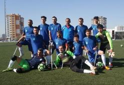 Ampute futbolda hedef galibiyet