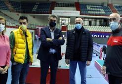 Guidetti'den A Milli Erkek Voleybol Takımı'na ziyaret