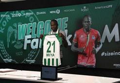 Konyaspor, Farouk Miya ile 3 yıllık sözleşme imzaladı