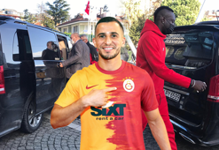 Galatasaray'dan Omar Elabdellaoui'ye takım olarak destek!