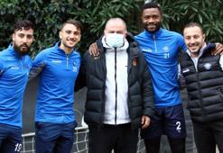 Fatih Terim, Florya'da Adana Demirspor'u ziyaret etti