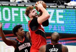 NBA'de bugün: Portland Trail Blazers - Houston Rockets maç sonucu: 128-126