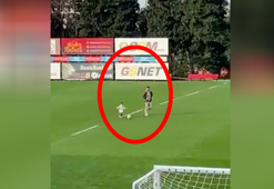 Galatasaray haberi: Ömer Bayram ve oğlunun Florya'da futbol keyfi!