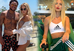 Luiz Adriano'nun boşanma arifesindeki eşi Türk Dizilerine sardı!