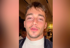 Formula 1'in başarılı pilotu Charles Leclerc, Nusret'te!