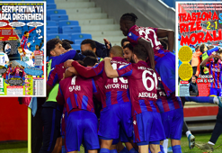Trabzonspor'a yerel basından övgü yağdı!