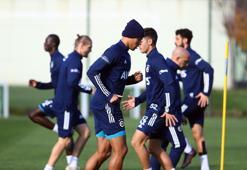 Fenerbahçe idmanından kareler