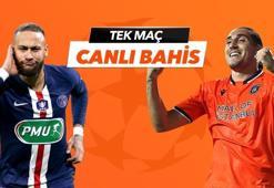 PSG-Başakşehir canlı bahis seçenekleriyle misli.com'da