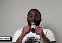 Beşiktaşlı Nkoudou, gülmekten kırdı geçirdi!