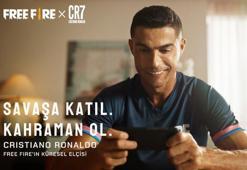Cristiano Ronaldo şimdi Free Fire'da!