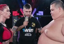 53 kilo kadın dövüşçü ile 240 kiloluk Youtuber karşı karşıya!