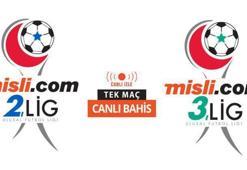 Misli.com 2. Lig ve 3. Lig canlı yayınlanacak maçlar!