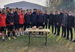 İnegölspor'da neşeli idman