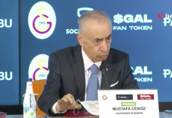 Galatasaray Başkanı Mustafa Cengiz'den destek mesajı!