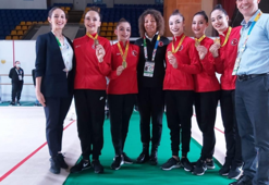 Ritmik Cimnastik Grup Milli Takımımız'dan tarihi altın madalya