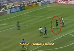 Maradona'nın akıllara kazınan muhteşem golü!