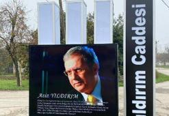 Aziz Yıldırım'ın ismi Düzce'de caddeye verildi