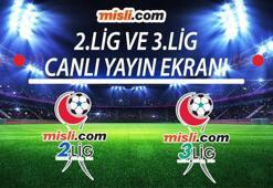Misli.com 2. Lig ve 3. Lig canlı yayın maç listesi!