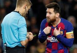 Şampiyonlar Ligi finalinde hakem Bjorn Kuipers'te Messi'ye: Biraz saygı duy!