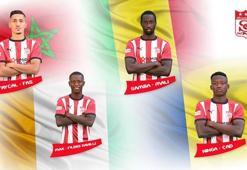 Sivasspor'da 4 futbolcuya milli davet